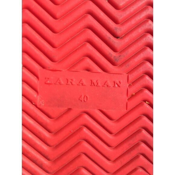 Zara Man Red Shoes size 40 - Picture 6 of 13